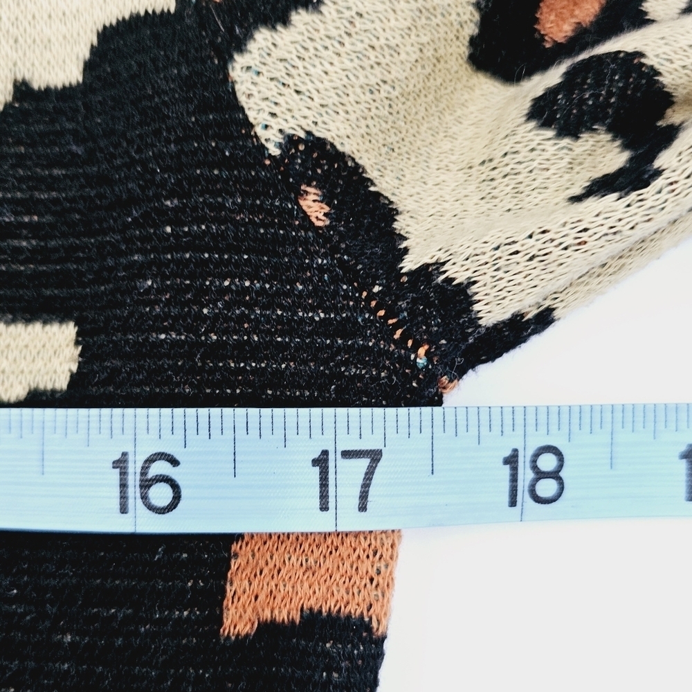 Flying Tomato Aztec Leopard Print Bodycon Dress Large - Picture 4 of 5